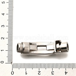 304 Stainless Steel Magnetic Clasps&nbsp;STAS-R140-08P