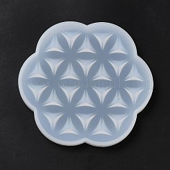 DIY Life of Flower Textured Cup Mat Silicone Molds&nbsp;LS-SIMO-H009-05H
