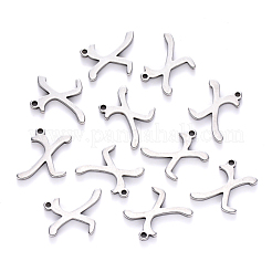 Tarnish Resistant 201 Stainless Steel Charms&nbsp;STAS-R105-X
