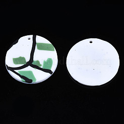 Handmade Polymer Clay Pendants&nbsp;CLAY-N010-023-02