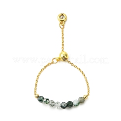 Natural Carnelian & Moss Agate & Apatite & Amethyst Finger Rings&nbsp;RJEW-TA00238
