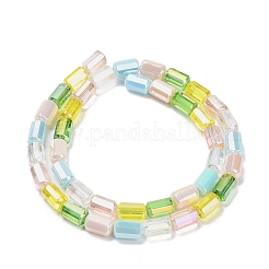 Electroplated Glass Beads Strands&nbsp;EGLA-P067-01A-03