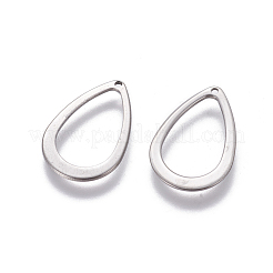Tarnish Resistant 304 Stainless Steel Open Pendants&nbsp;STAS-L234-085P