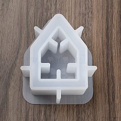 House DIY Pixel Heart Quicksand Silicone Molds&nbsp;AJEW-U013-01A