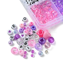 DIY Acrylic & Plastic Beads Bracelets Making Kits&nbsp;DIY-FS0006-47