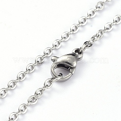 Non-Tarnish 304 Stainless Steel Pendant Necklaces&nbsp;NJEW-E147-10P