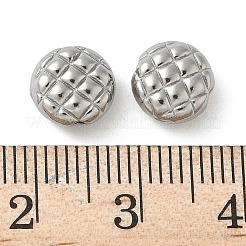 304 Stainless Steel Waffle Beads&nbsp;STAS-F320-22P