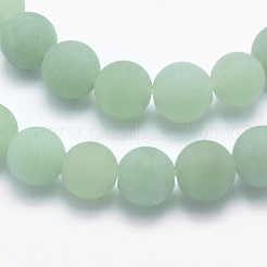 Natural Green Aventurine Beads Strands&nbsp;X-G-G748-08-8mm