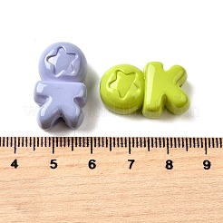 Opaque Acrylic Beads&nbsp;MACR-F083-05