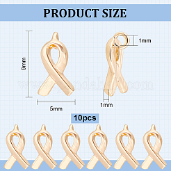 10Pcs Brass Charms&nbsp;KK-BC0009-57