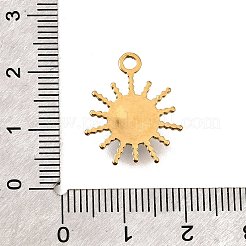 Synthetic Gemstone Pendants&nbsp;STAS-A114-01G-02