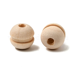 Natural Wood European Beads&nbsp;WOOD-A026-05