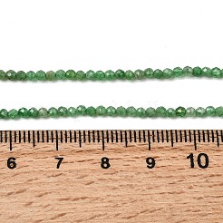 Natural Green Garnet Beads Strands&nbsp;G-G294-A03-2mm