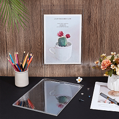 Transparent Acrylic Name Card Holders&nbsp;AJEW-WH0481-59B