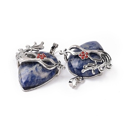Natural Sodalite Pendants&nbsp;G-P496-02P-01