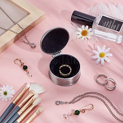 Aluminum Alloy Jewelry Box&nbsp;OBOX-WH0007-04AS