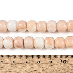 Ombre Effect Dyed Glass Beads Strands&nbsp;GLAA-N067-01A-16