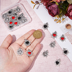 30Pcs 3 Styles Alloy Enamel Pendants&nbsp;ENAM-DC0001-77