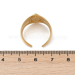 304 Stainless Steel Cuff Open Rings&nbsp;RJEW-S629-04G