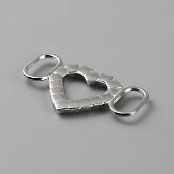 Alloy Rhinestone Buckle Clasps&nbsp;FIND-WH0110-725B