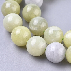 Natural Sinkiang Jade Beads Strands&nbsp;G-L538-036-10mm