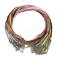 Waxed Cotton Cord Necklace Making&nbsp;MAK-BT0001-03