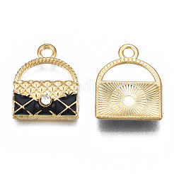 Rack Plating Alloy Enamel Pendants&nbsp;ENAM-T011-118A