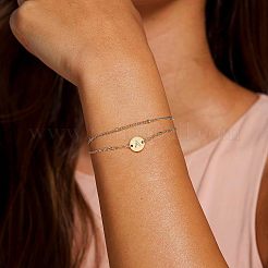 201 Stainless Steel Multi-strand Bracelets&nbsp;FS-WG545AB-24