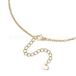 304 Stainless Steel Strawberry Link Chain Necklaces for Women&nbsp;NJEW-JN05804-01