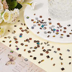 200pcs 6 Style Glass Seed Beads&nbsp;SEED-CN0001-40