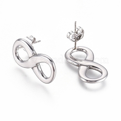 304 Stainless Steel Stud Earrings&nbsp;EJEW-I235-09