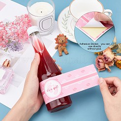 2 Bags 2 Colors Adhesive Sticker with Paper Sticker&nbsp;DIY-PH0002-22