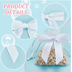 80Pcs 4 Colors Polyester Packaging Ribbon Bows&nbsp;AJEW-AR0002-81