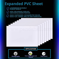 Foamed PVC Mould Plates&nbsp;DIY-BC0004-67B