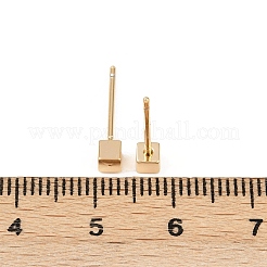 Brass Stud Earrings for Women&nbsp;EJEW-G441-05A-G
