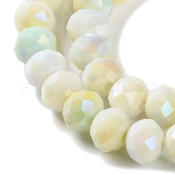Electroplate Glass Beads Strands&nbsp;LAMP-S068-02N