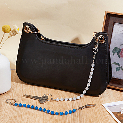2Pcs Cat Eye Beads Keychain&nbsp;KEYC-NB00020
