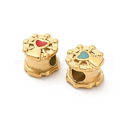 304 Stainless Steel Enamel Beads&nbsp;STAS-K306-46G