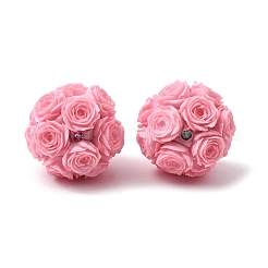 Opaque Acrylic & Rhinestone & Resin Beads&nbsp;OACR-D039-05