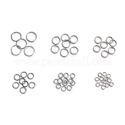 Brass Open Jump Rings&nbsp;KK-JQ0001-01B