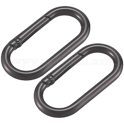 6Pcs Alloy Spring Gate Rings&nbsp;FIND-SP0001-24B