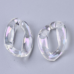 Transparent Acrylic Linking Rings&nbsp;PACR-R246-056