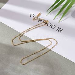 304 Stainless Steel Ball Chain Necklaces&nbsp;NJEW-JN03488-03