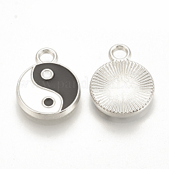 Feng Shui Alloy Enamel Pendants&nbsp;X-ENAM-S115-035B