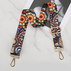 Flower Pattern Nylon Canvas Handbag Webbing Bag Straps&nbsp;PW-WG5C768-05