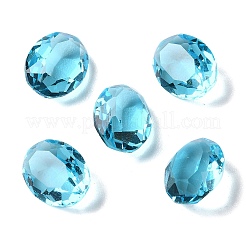 Transparent Glass Rhinestone Cabochons&nbsp;RGLA-B003-04A