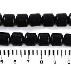 Natural Black Obsidian Beads Strands&nbsp;G-L604-E05-01