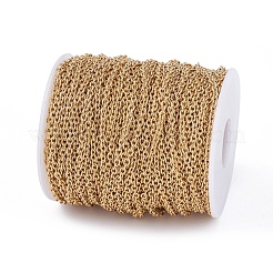 304 Stainless Steel Cable Chains&nbsp;CHS-R009-03G