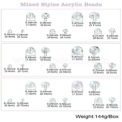 Mixed Styles Acrylic Beads&nbsp;OACR-CJ0002-02