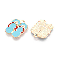 Beach Theme Alloy Enamel Pendants&nbsp;ENAM-T022-33A